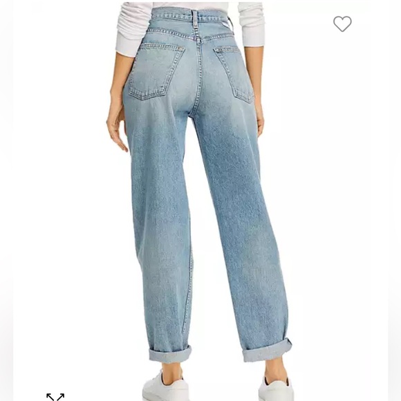 Boyish The Toby High Rise Relaxed & Tapered Jeans in Gilda - Picture 3 of 9